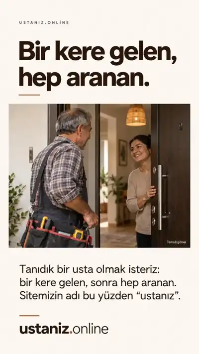 ustaniz.online ilkesi – Bir kere gelen, hep aranan.